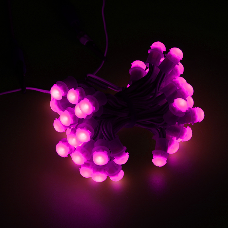 9mm-12v potting single-color exposed light string