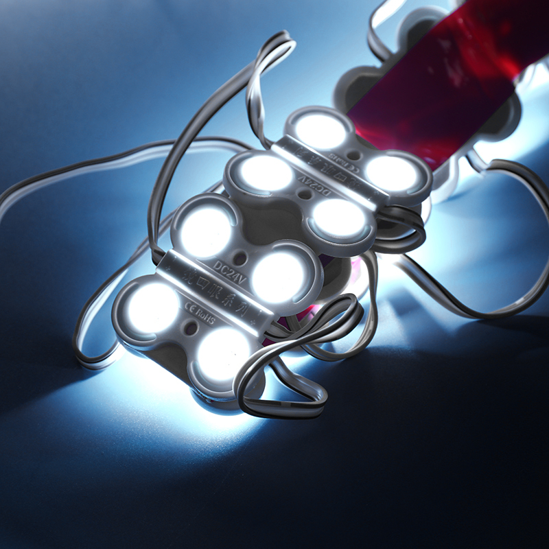 4-lamp waterproof injection molding module