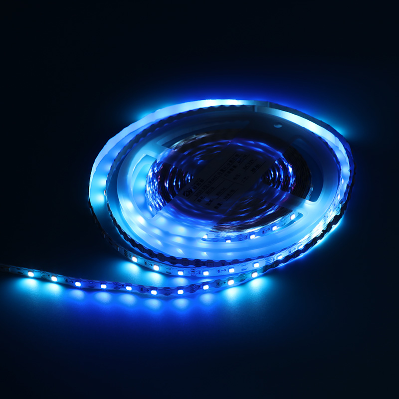 12V 3535 S type 1.6-meter 60-watt colored light strip (with built-in IC point-to-point transmission)