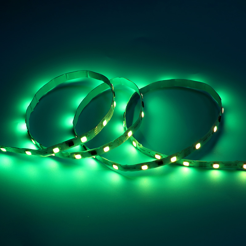 12V 5050 S type 1-meter 36-light color-changing LED light strip (external IC, point-to-point transmission) (with rain protection or not)