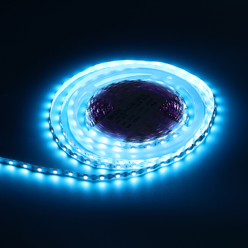 12V 3535 S type 1.6-meter 60-watt colored light strip (with built-in IC point-to-point transmission)