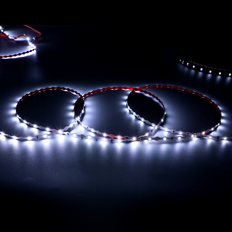 12V 2835 Wave-shaped Rainproof Light Strip - 42 Lights