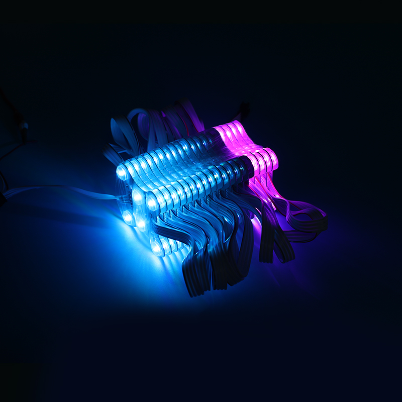 Six-lamp colored light module - Rainproof version