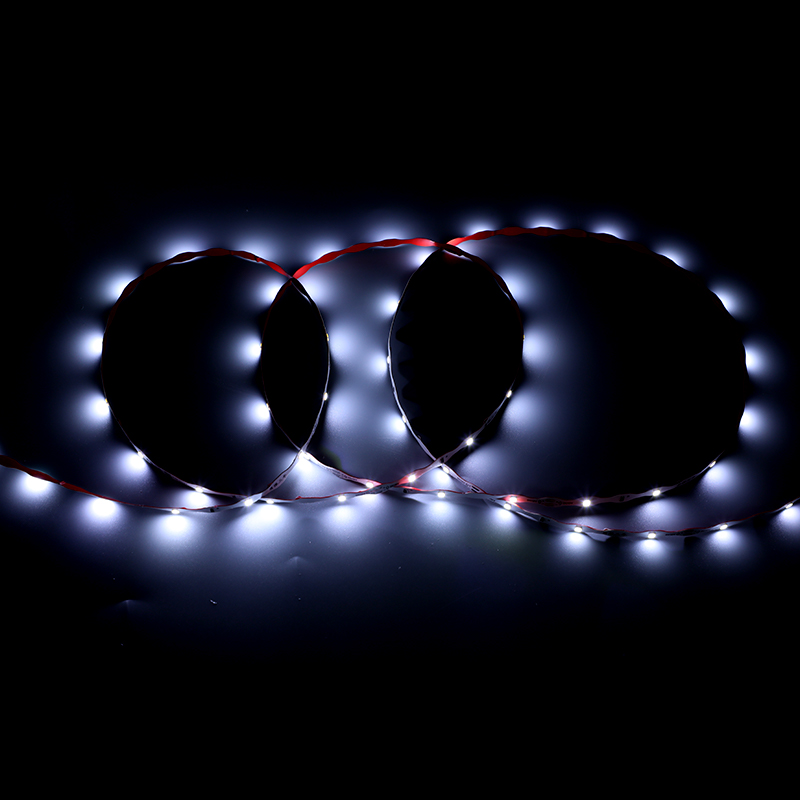 12V 2835 Wave-shaped Rainproof Light Strip - 42 Lights