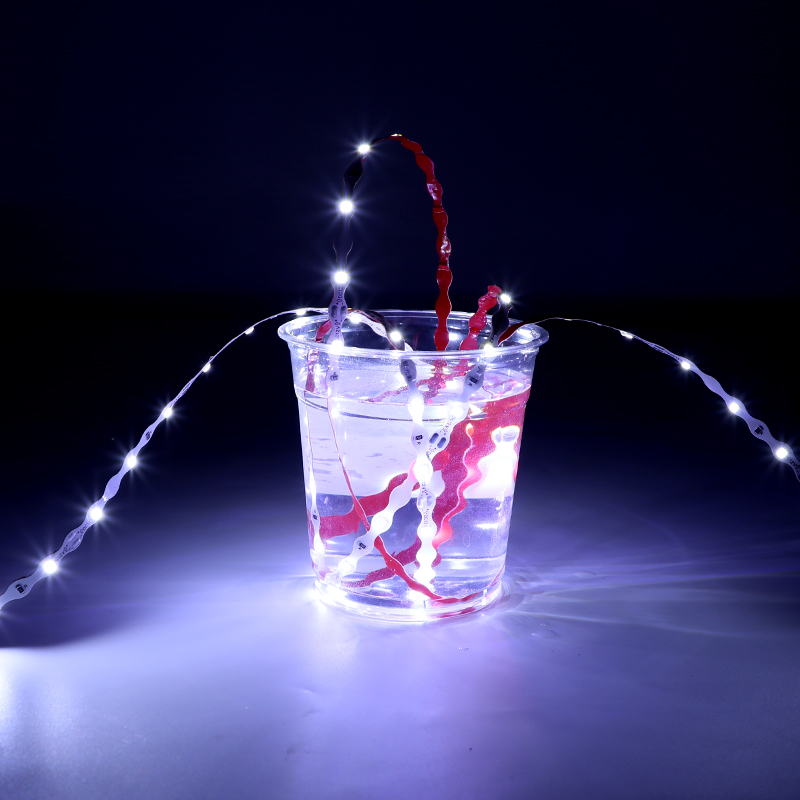 12V 2835 Wave-shaped Rainproof Light Strip - 42 Lights