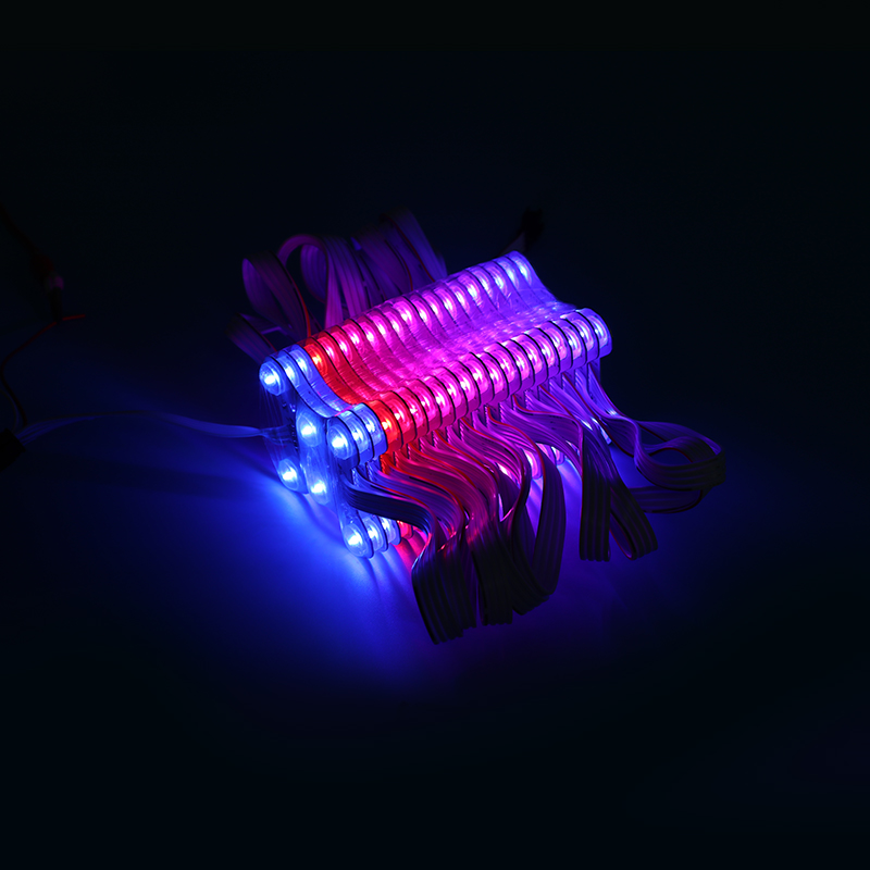 Six-lamp colored light module - Rainproof version
