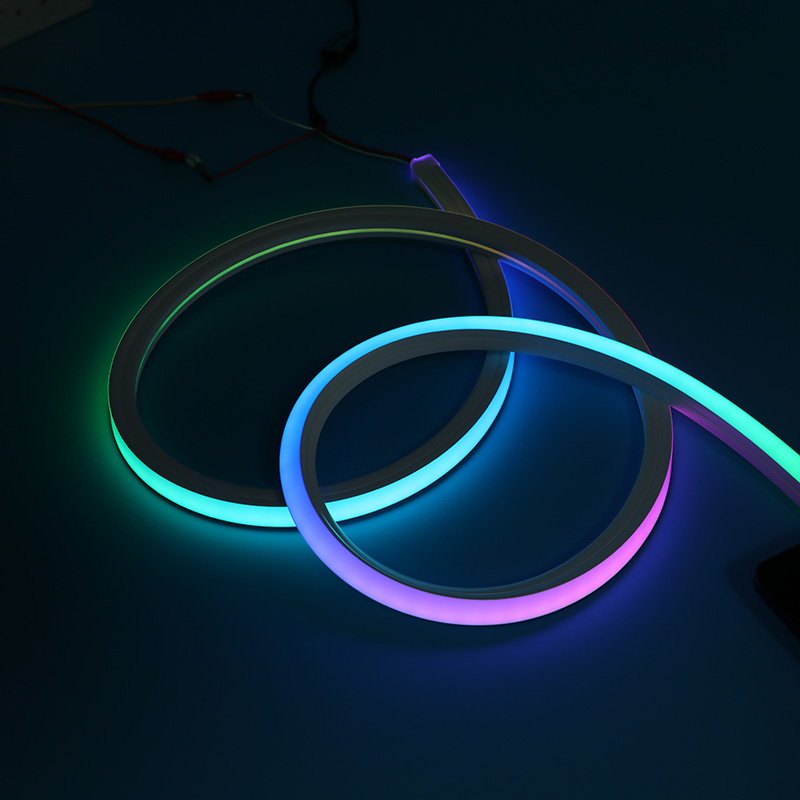 12V Colorful Silicone Light Strip
