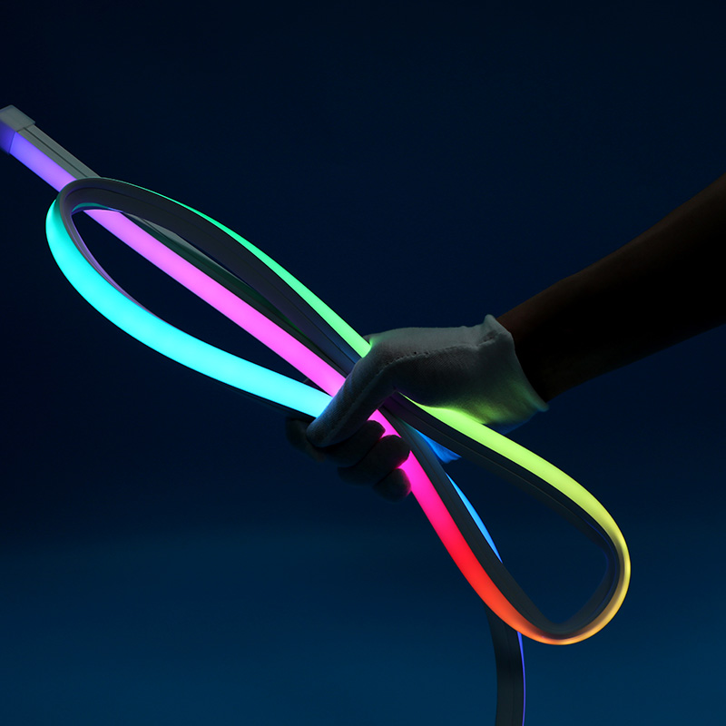 12V Colorful Silicone Light Strip